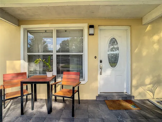 Front door and Porch