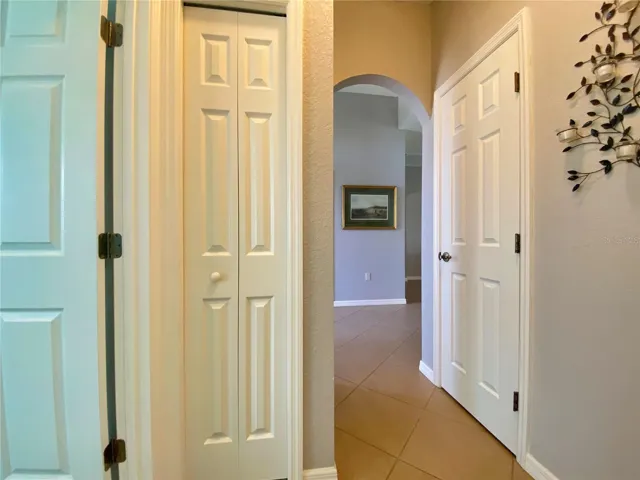 Linen Closet in Hall