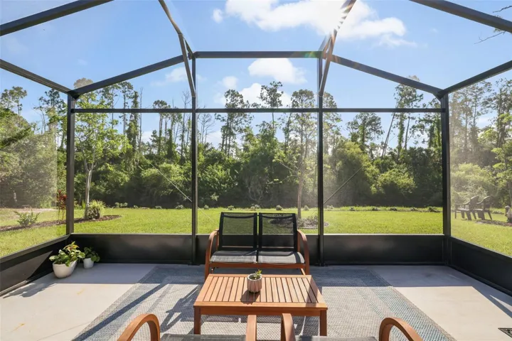 Relaxing, expanded lanai