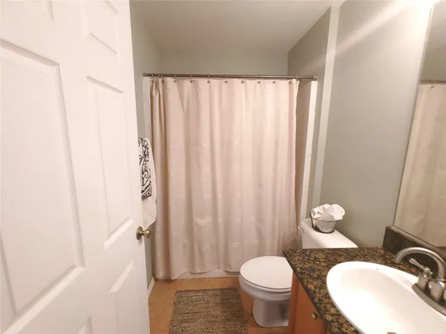 guest bath with tub and shower