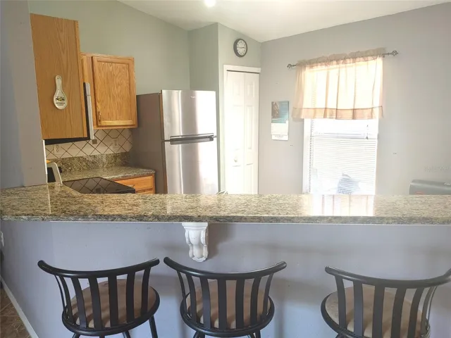 Breakfast bar