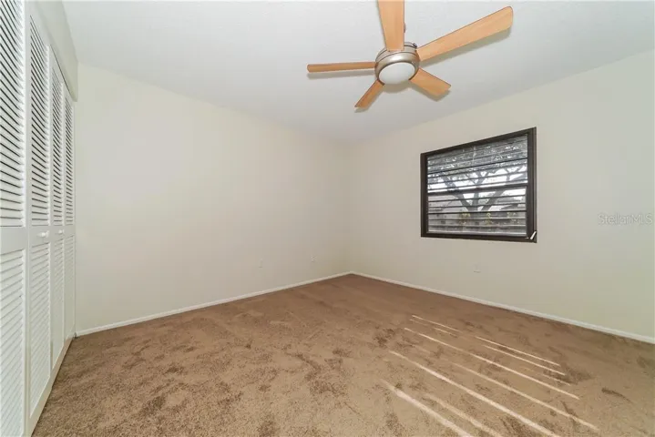 New carpet in the guest bedroom