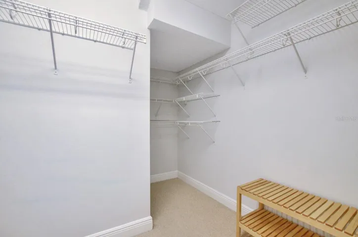 primary walk-in closet