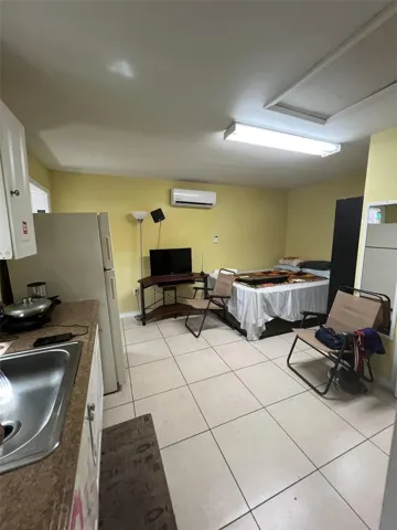 Apt # 4 studio pic of kitchen area