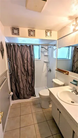 Main Bath with walk in shower