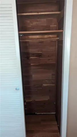 Cedar lined Primary closet