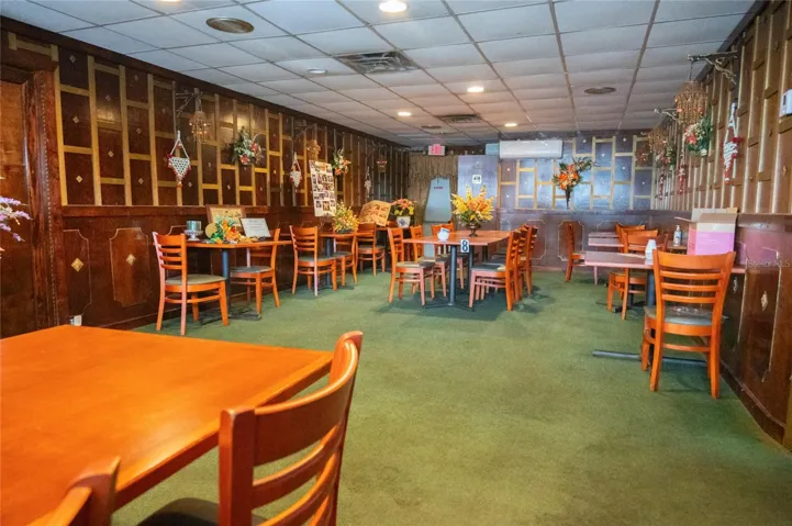 Private Dining Room on the left side of the building in the front