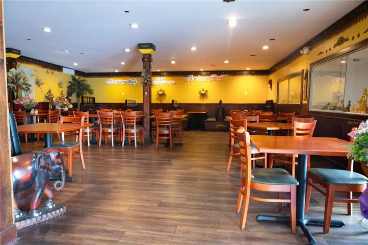 Main Dining Area on the  right side of the front of the building