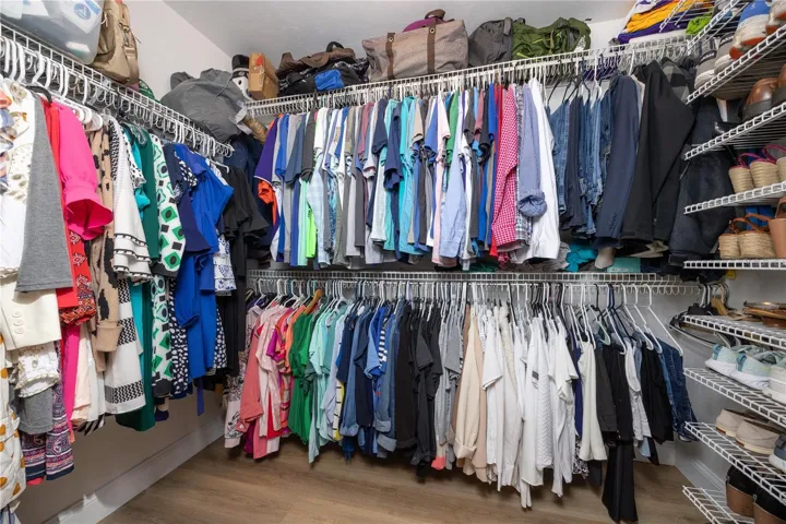 Primary Walk in Closet