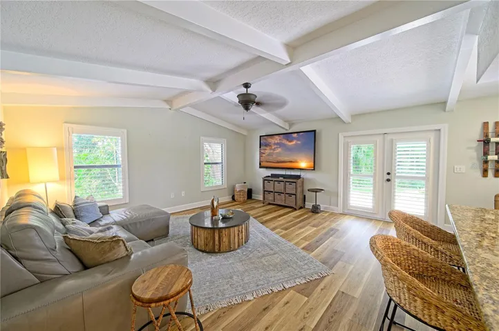 Spacious Family room