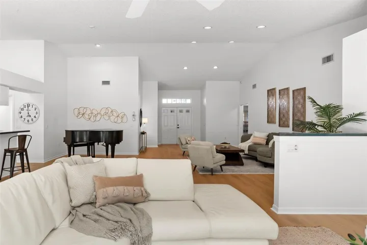 View of living areas