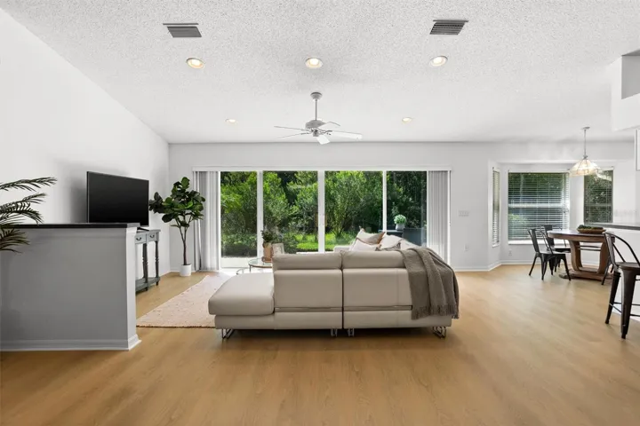 Semi Half Wall Giving Separation To This Expansive Space