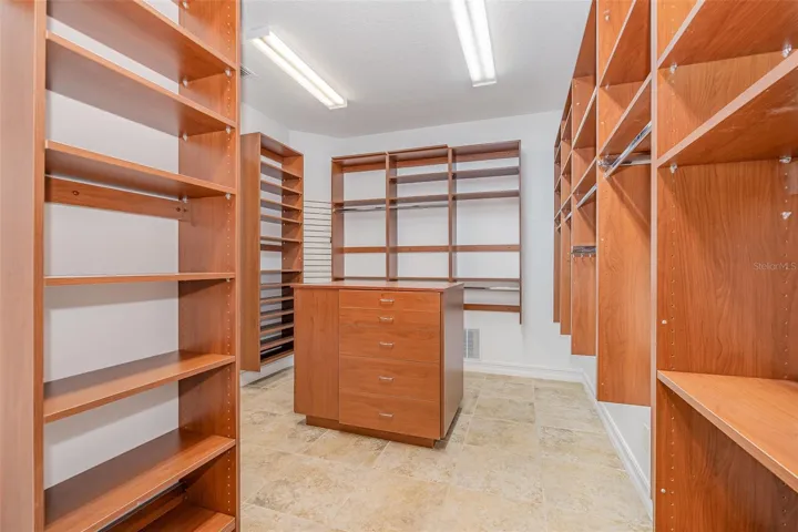 Primary Suite Walk-in Closets