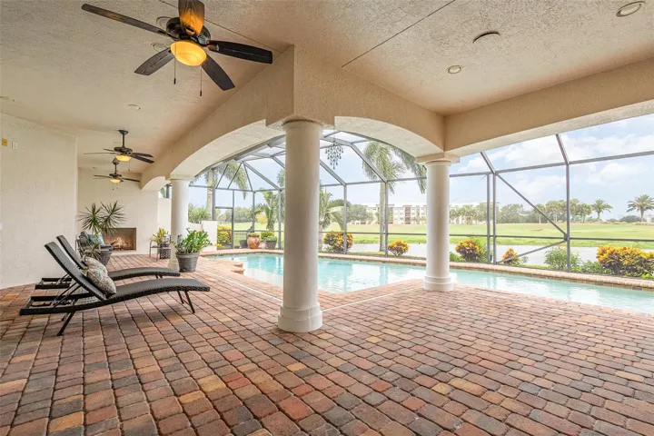 Extensive Covered Patio