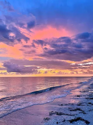 Typical sunset