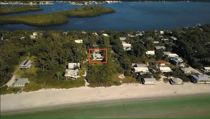 Aerial View - Home in Square