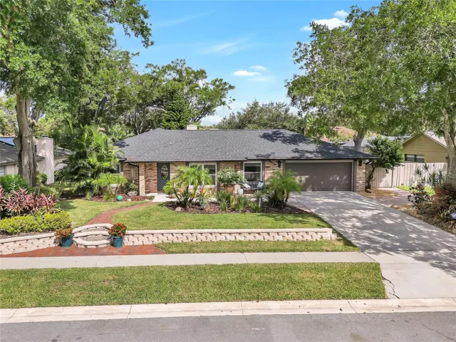 Located on a quiet cul-de-sac road with beautiful landscaping.