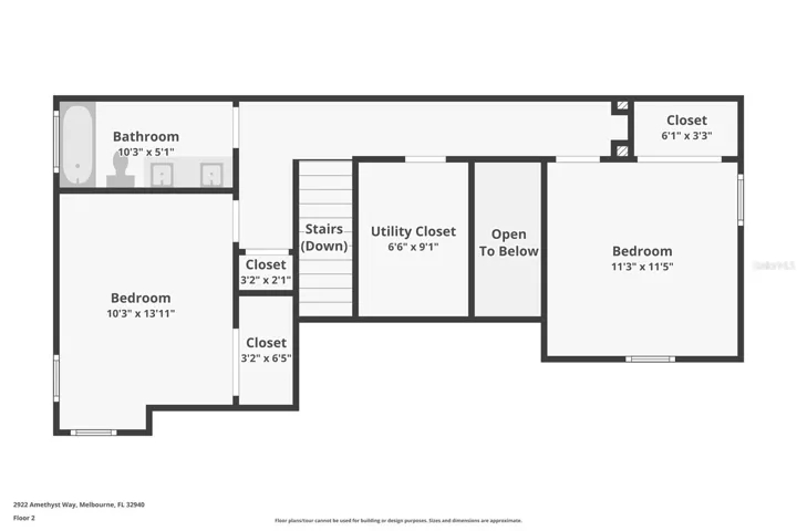 2nd floor floorplan