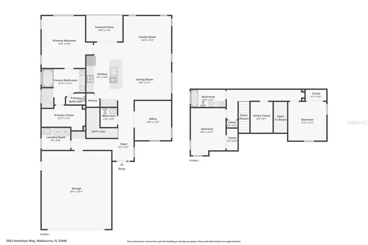 Floorplan 1st and 2nd floor