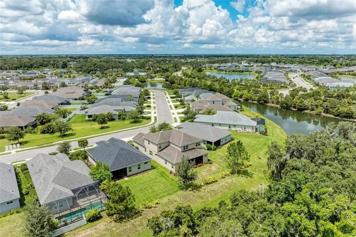 Aerial View of Back Yard