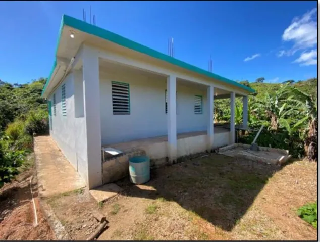 BACK OF PROPERTY