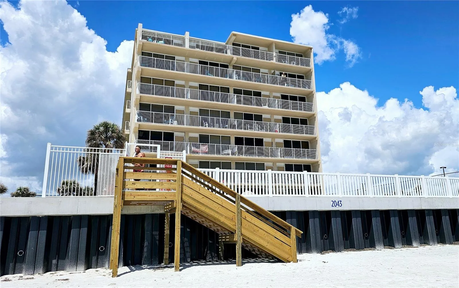 New Sea Wall/Stairs