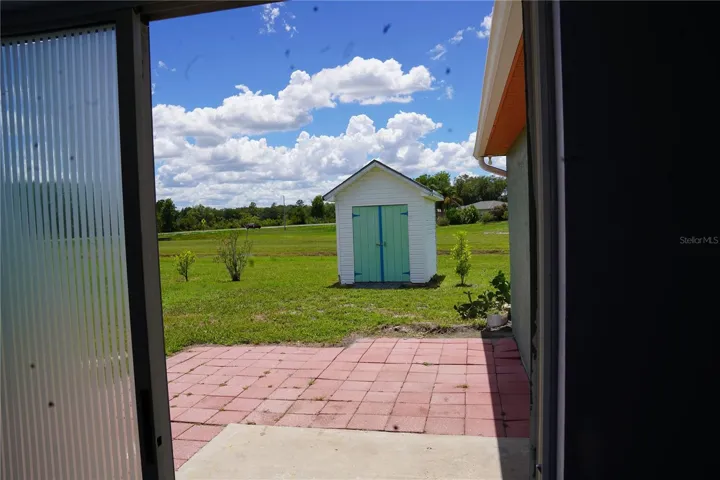outside view from dining room