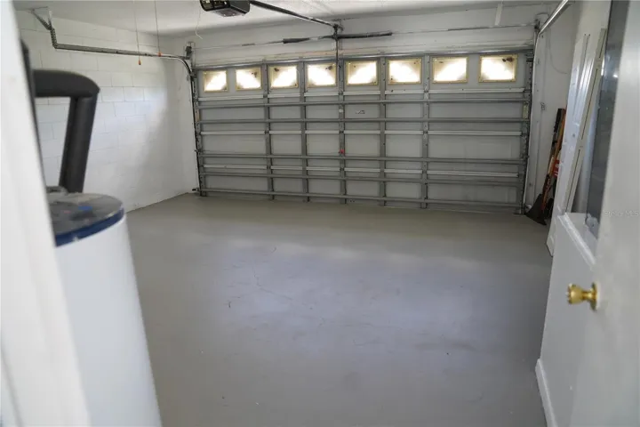 garage entering from the kitchen