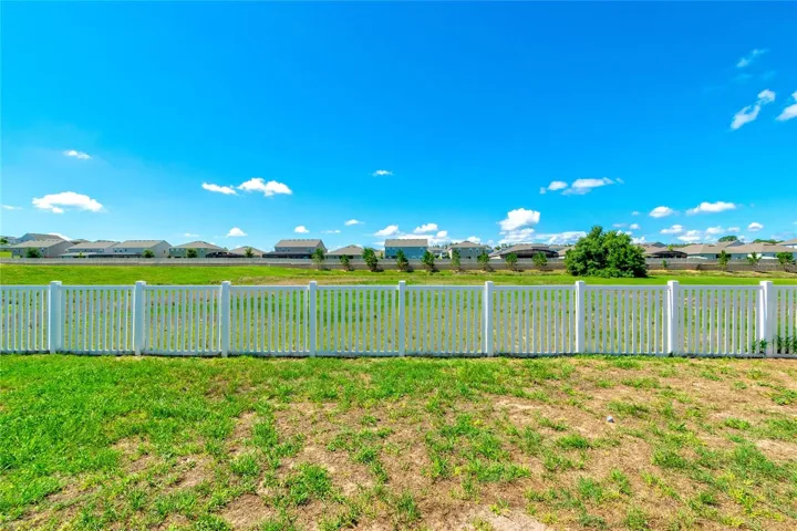 Fenced Backyard