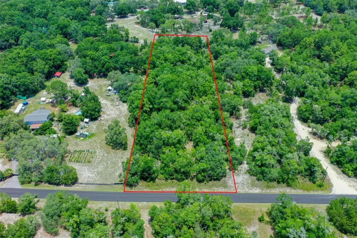 5.08-acre lot front view