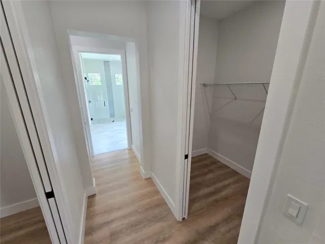 His & Her Closets To Primary Bathroom