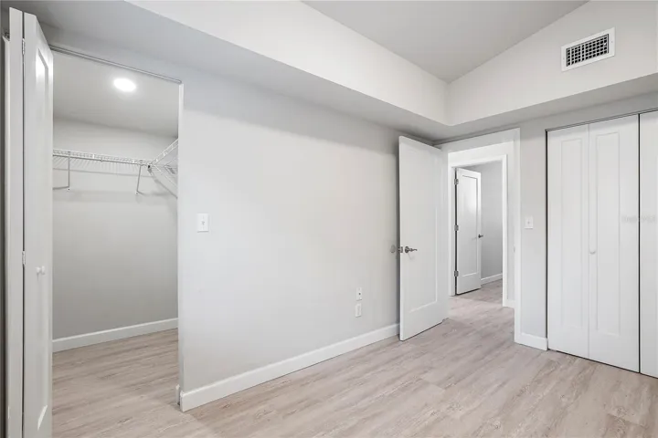 BR 2. Walk-in closet and another large closet for storage.