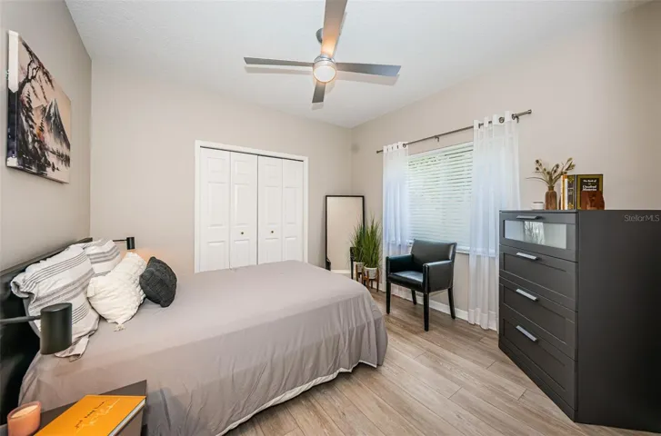 Bedroom #2 - LVP floors