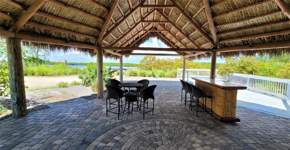 Community tiki hut