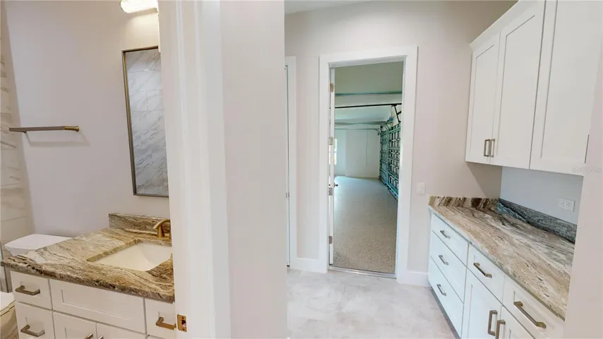 Guest bath 2 and garage foyer