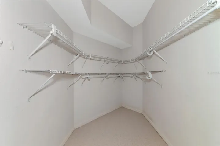 2 Walk-in Closets in Primary Bedroom