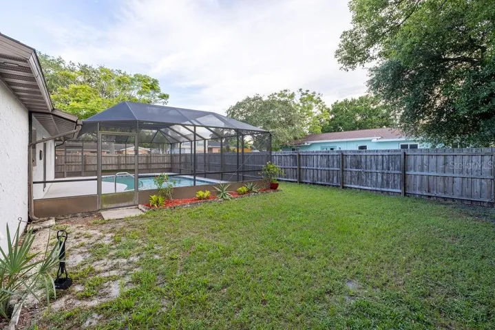 Great fenced yard space