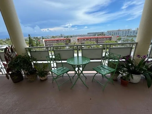 Balcony View from Front Door