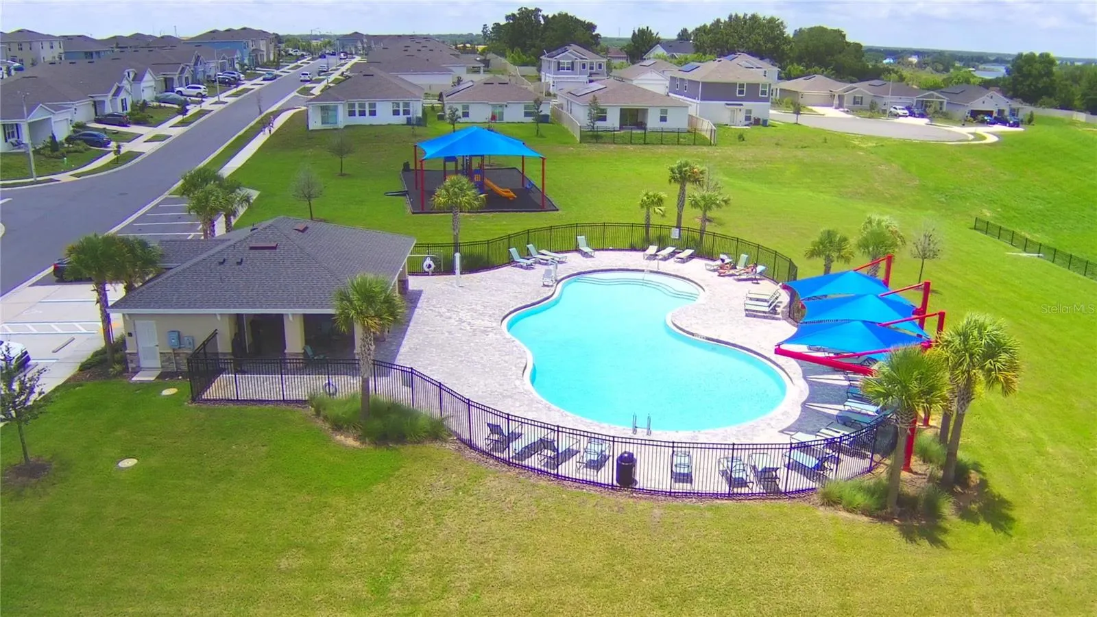 COMMUNITY POOL AND PLAYGROUND