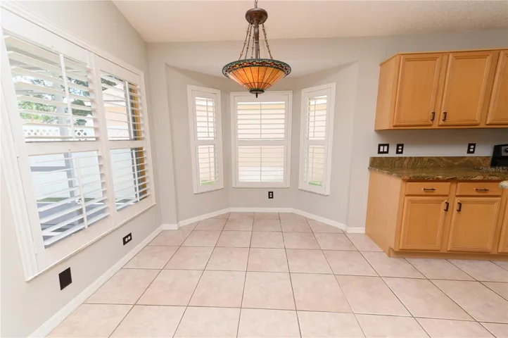 plantation shutters are a nice touch!