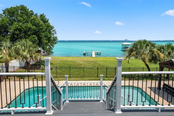 View from rear upper deck of the home