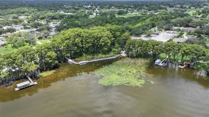 Looking back from Lake Tarpon