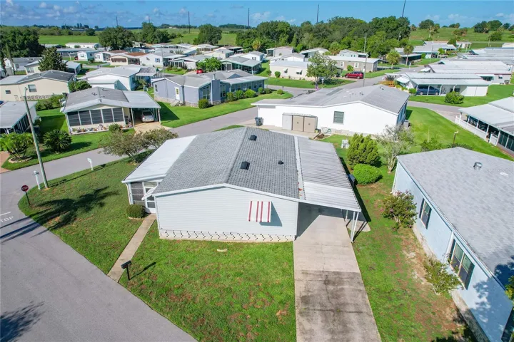 Driveway and carport