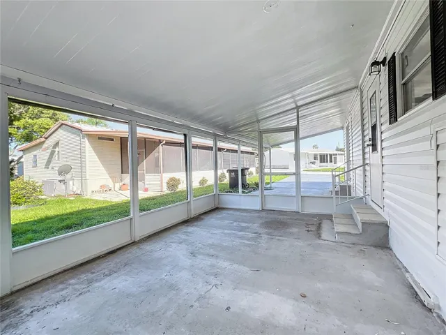 Nice screened and covered lanai