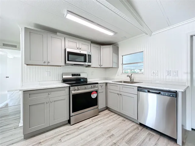 Fully renovated kitchen with all updated appliances