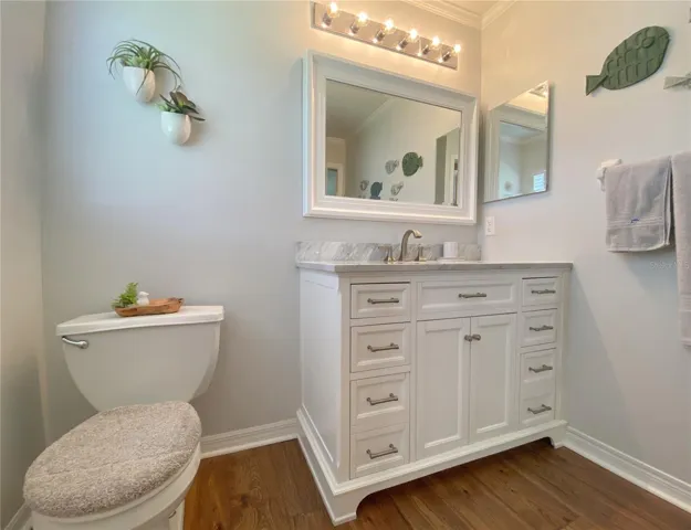 Master Bedroom. New Vanity and Hardware