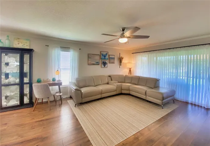 Spacious Living Room Area