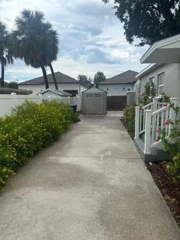 extra long drive way