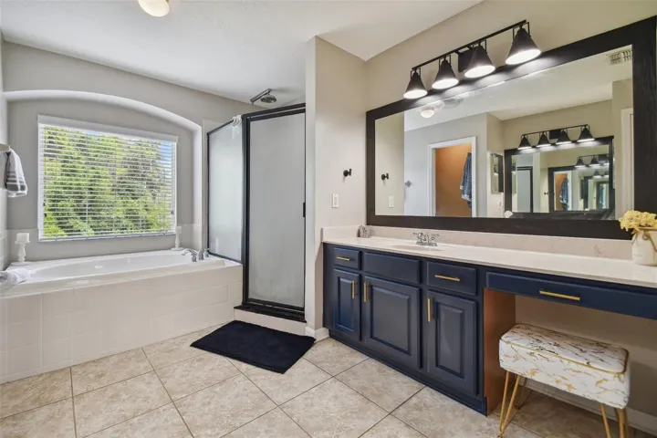 owner's suite full bath; newly painted