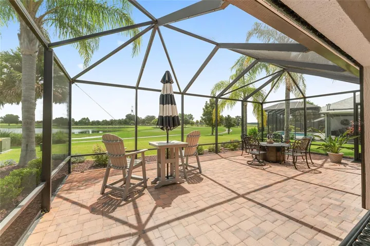 VIEW FROM PATIO TO GOLF AND WEICHENS PRESERVE.